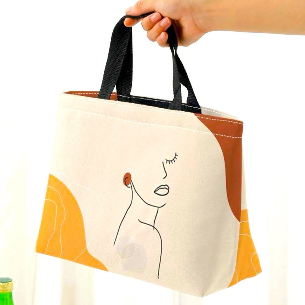Cream Lunch Box